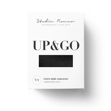 Porte-bébé Up&Go onbuhimo Black Studio Romeo