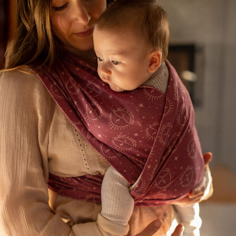 Porte-bébé sans noeud - Céleste