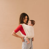 No-knot Baby Carrier - Stripes Nude