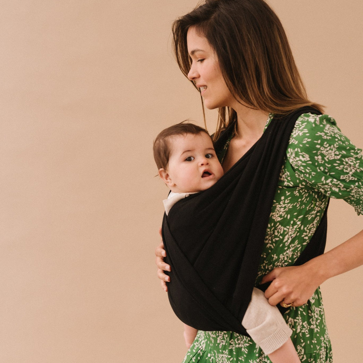 Knotless Baby Carrier - Black