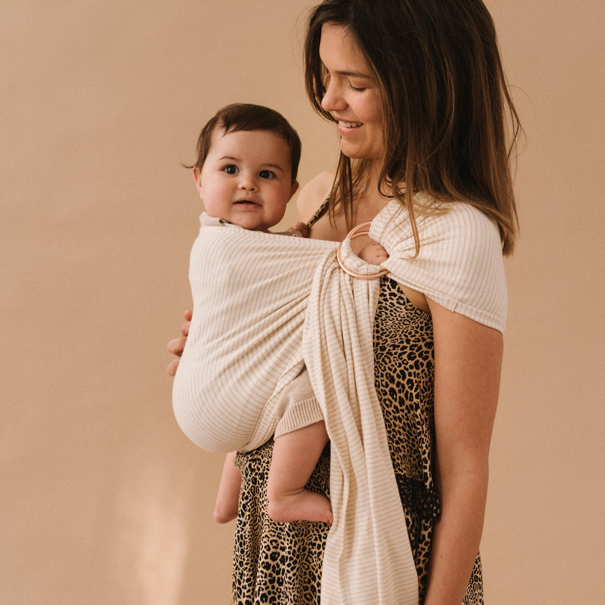 Sling Stripes Nude Baby Wrap