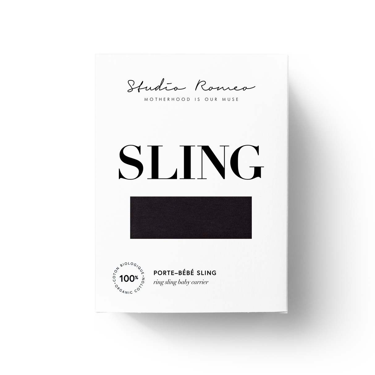 Sling Black baby carrier